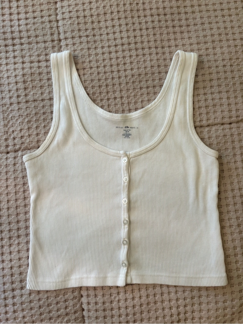 Brandy ribbed tank